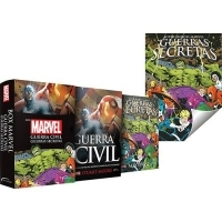 Imagem da oferta Livro Box - Marvel: Guerra Civil e Guerras Secretas (Edição Slim) + Pôster