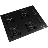 Imagem da oferta Cooktop Brastemp 4 Bocas Ative! - BDD61AEUNA