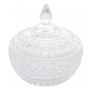 Potiche Decorativo Cristal Wolff Lys 11x12cm Bomboniere