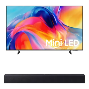 Smart Tv Samsung 4K M75H + Soundbar B400F 2.0 Canais 50''