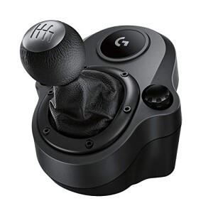 Câmbio Logitech G Driving Force - Compatível com Volantes Logitech G29, G920 e G923 para PS5, PS4, Xbox Series X|S, Xbox One e PC