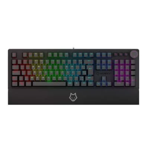 Teclado Mecanico Gamer Husky Anchorage Full Size Rgb Switch Gateron Ef Brown Abnt2 Preto Htg200Ptma