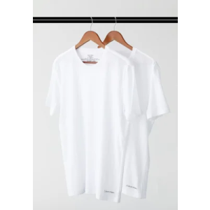 Kit 2pçs Camiseta Calvin Klein Branca