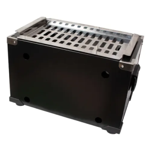Churrasqueira Portátil À Carvão Fernancaixas Com Tanque Inox