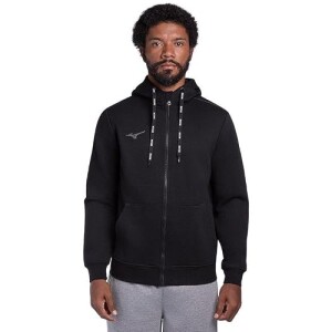 Jaqueta Mizuno Mescla Masculina Preto