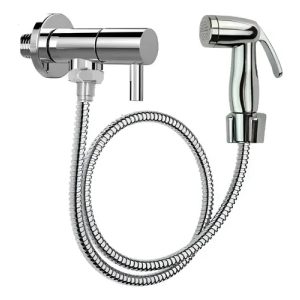 Ducha Higiênica 14 Volta 304 Inox Mangueira De Aço Inox