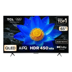 Smart TV TCL 65 Polegadas QLED 4K P8LS WiFi Bluetooth Google TV HDR10+ 120 Hz DLG VRR 65P8LS