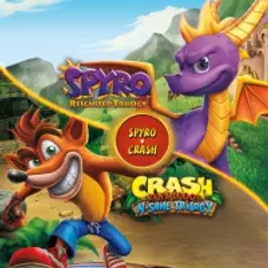 Imagem da oferta Jogo Bundle Spyro + Crash Remastered - PS4