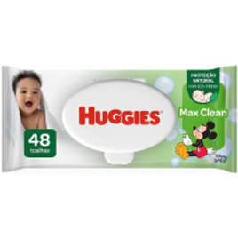 Imagem da oferta 10 Pacotes de Huggies Lenços Umedecidos Max Clean 48 Toalhas cada