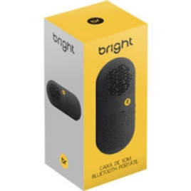 Imagem da oferta Caixa de Som Portátil Bluetooth Sem Fio USB Entrada para Cartão Micro SD com Rádio FM 0504 - Bright