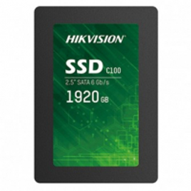 Imagem da oferta SSD Hikvision C100 1920GB SATA III Leitura 530MBs e Gravação 420MBs - HS-SSD-C100-1920GB