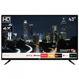 Imagem da oferta Smart TV LED 43" HQ HQSTV43NY Ultra HD 4K 2 HDMI 2 USB Wi-Fi