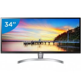 Imagem da oferta Monitor para PC Full HD UltraWide LG LED IPS 34” - 34WK650