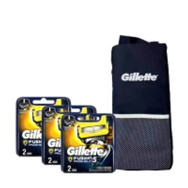 Imagem da oferta Kit com 3 Cargas Gillette Fusion Proshield c/2 + Porta Chuteira