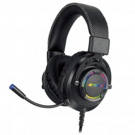 Imagem da oferta Headset Gamer SuperFrame AURA 71 Surround RGB USB Black