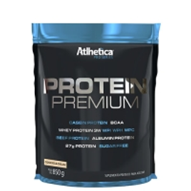 Imagem da oferta Protein Premium Atlhetica Sachê Sabor Cookies e Creme 850g