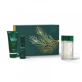 Imagem da oferta Kit Presente Natal Arbo: Desodorante Colônia 100ml + Body Spray 100ml + Shower Gel 200g