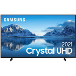 Smart TV LED 55" 4K Samsung 55AU8000 3 HDMI 2 USB Wi-Fi Bluetooth - UN55AU8000GXZD