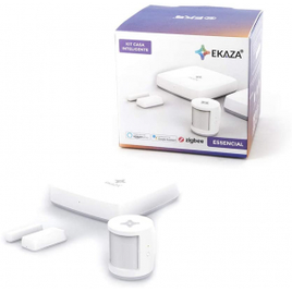 Kit Casa Inteligente Essencial Sensor de Presença e Abertura Zigbee - Ekaza
