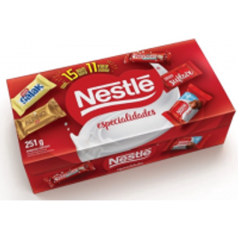 Imagem da oferta 5 Unidades de Caixa Bombom Especialidades Chocolate Nestlé 251g cada