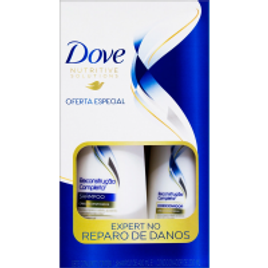 Kit Shampoo 400ml + Condicionador 200ml - Dove Reconstrução