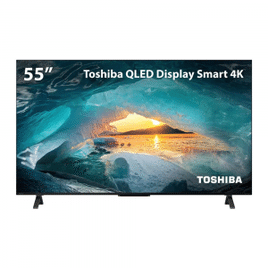 Imagem da oferta Smart Tv Qled 55 4k Toshiba 55m550l Vidaa 3hdmi 2usb Wi-fi - Tb026m