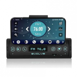 Imagem da oferta Som Automotivo Evolve Connect Bluetooth 4X35W Suporte para Smartphone Rádio FM Entrada USB - P3352