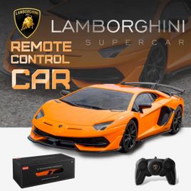 Carrinho de Controle Remoto Lamborghini Aventador Svj, 2.4ghz