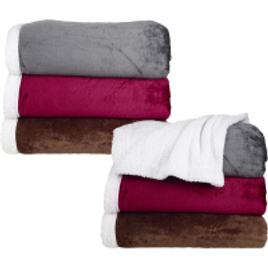 Cobertor Casal Sherpa Cozy - Basic+