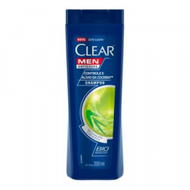 Shampoo Anticaspa Clear Men Controle e Alívio da Coceira 200ml