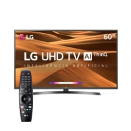 Imagem da oferta Smart TV LED 60" 4K LG 60UM7270 3 HDMI 2 USB Wi-Fi Bluetooth