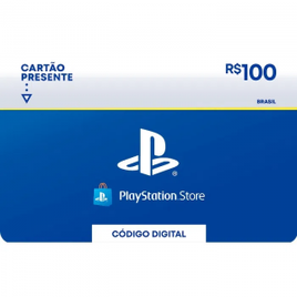 Imagem da oferta Cartao Digital Playstation Store R$100,00
