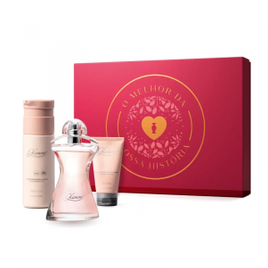 Imagem da oferta Kit Presente Dia das Mães Glamour: Desodorante Colônia 75ml + Creme Corporal 200ml + Creme de Mãos 50g - O Boticário