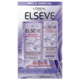 Shampoo 375 ML + Condicionador 170Ml Elseve Hialuronico