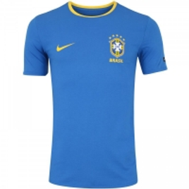 Imagem da oferta Camiseta da Seleção Brasileira 2018 Crest Nike - Masculina