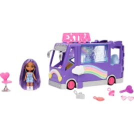 Imagem da oferta Minis Conjunto De Brinquedo Ônibus Turismo Barbie Extra Mini