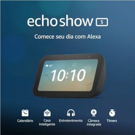 Imagem da oferta Smart Speaker Echo Show 5 Amazon Tela de 5.5" Alexa em Português