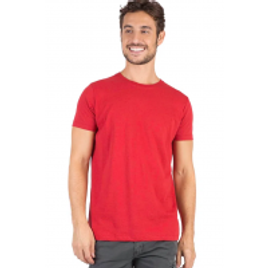 Imagem da oferta T-Shirt Básica Mescla Comfort Vermelho - Taco