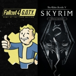 Imagem da oferta Jogo Bundle Skyrim Special Edition + Fallout 4 G.O.T.Y. - PS4