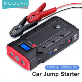 Imagem da oferta Kuulaa Jump Para Carro Power Bank 20000mAh 12v Impulsionador de Partida Portátil