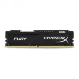 Imagem da oferta Memória RAM HyperX Fury 8GB 2666MHz DDR4 CL16 Preto - HX426C16FB2/8