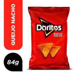 6 Unidades Salgadinho de Milho Queijo Nacho Doritos Pacote - 84g