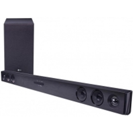Imagem da oferta Soundbar LG SJ3 2.1 Canais 300W Bluetooth  - Subwoofer USB - Soundbar