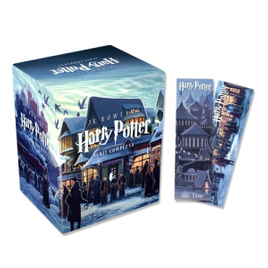Imagem da oferta Box de Livros Coleção Harry Potter + Marcador Exclusivo 1ª Ed. - J.K. Rowling