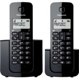 Imagem da oferta Telefone sem Fio Panasonic KX-TGB112LBB com Identificador de Chamadas + Ramal - BIVOLT