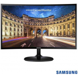 Imagem da oferta Monitor Samsung LED FHD 24" Curvo - LC24F390FHLXZD