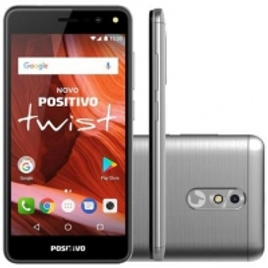 Imagem da oferta Smartphone Positivo Twist 2018 S511,16GB 8MP Tela 5´ Cinza