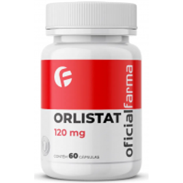 Medicamento para Obesidade Orlistat 120mg - 60 Cápsulas