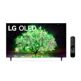 Imagem da oferta Smart TV LG 55 4K OLED55A1 Dolby Vision IQ Dolby Atmos Inteligência Artificial ThinQ AI 2021