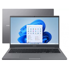 Notebook Samsung i5-1135G7 8GB SSD 256GB Intel Iris Xe Graphics Tela 15.6" FHD - NP550XDA-KH2BR